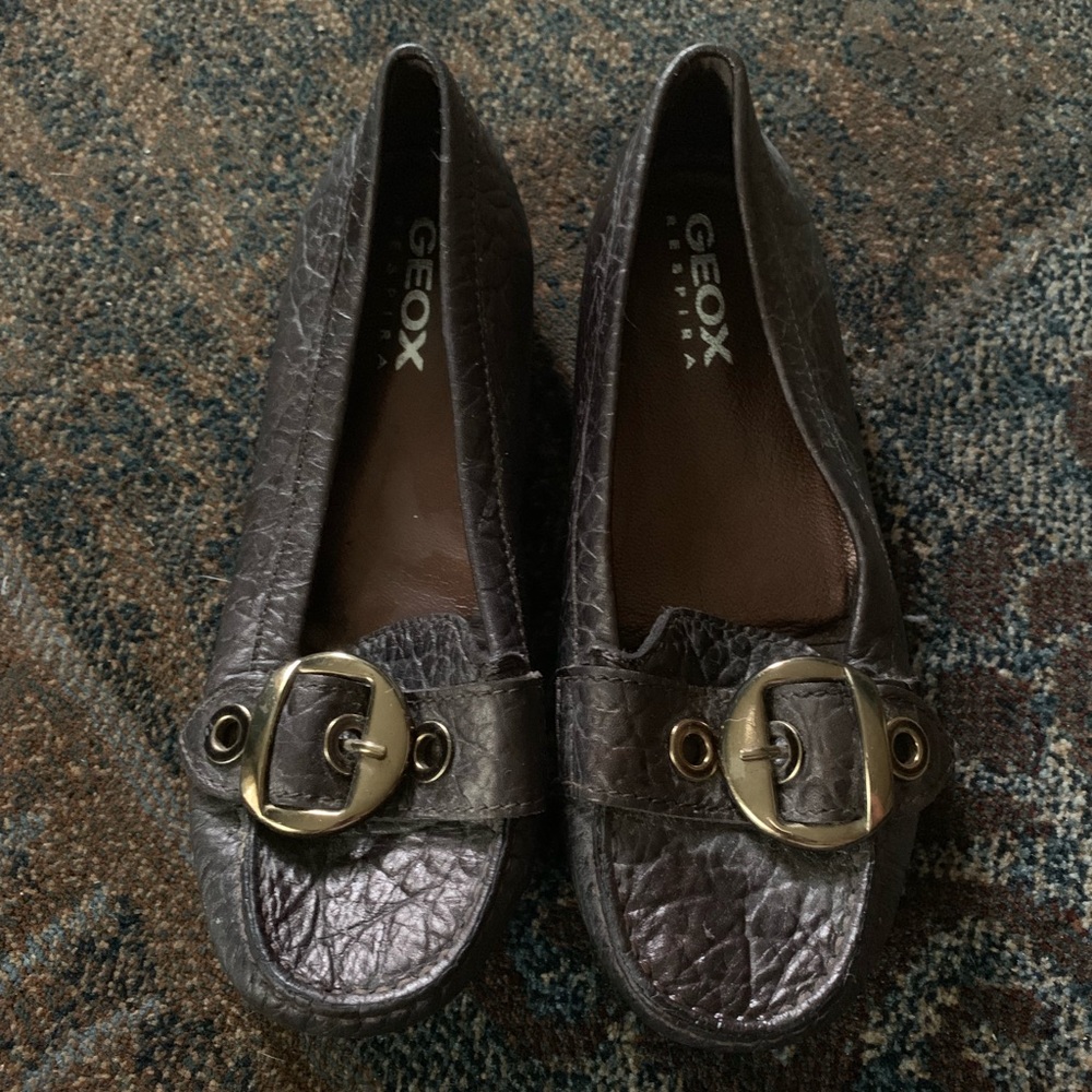 Geox Loafers with Buckle